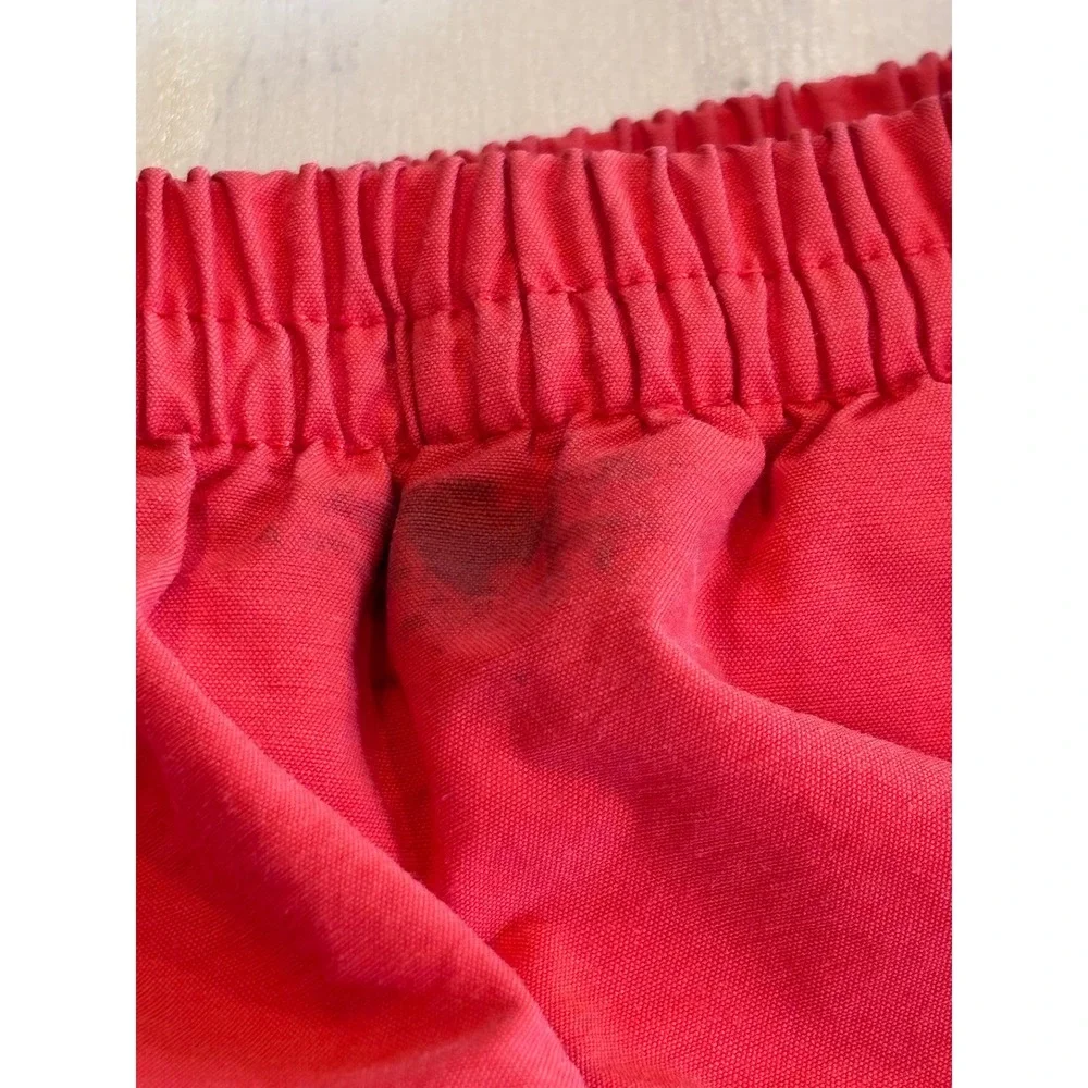 Polo Ralph Lauren Mens XL Red Swim Trunks Cotton Nylon Mesh Lined Pony Logo